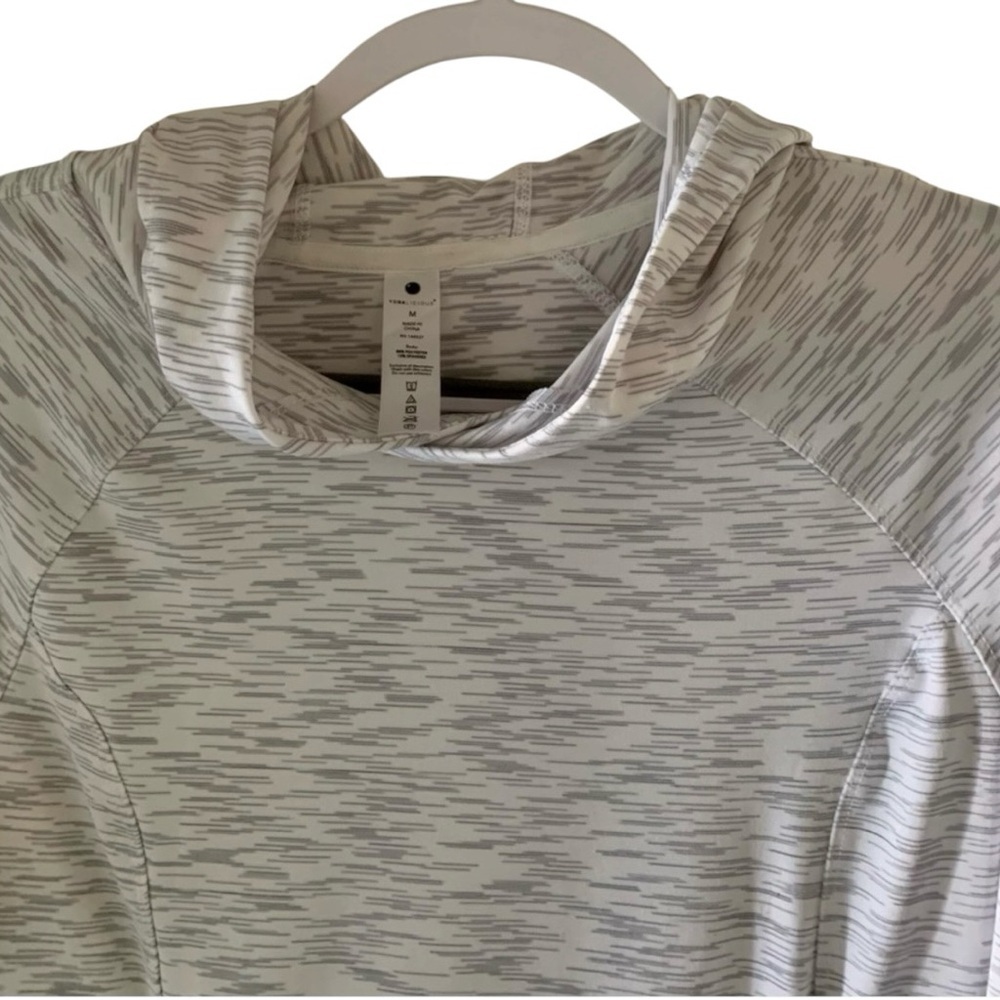 Yogalicious Girls Yogalicious Hoodie Color Gray/White Size S - Picture 8 of 8